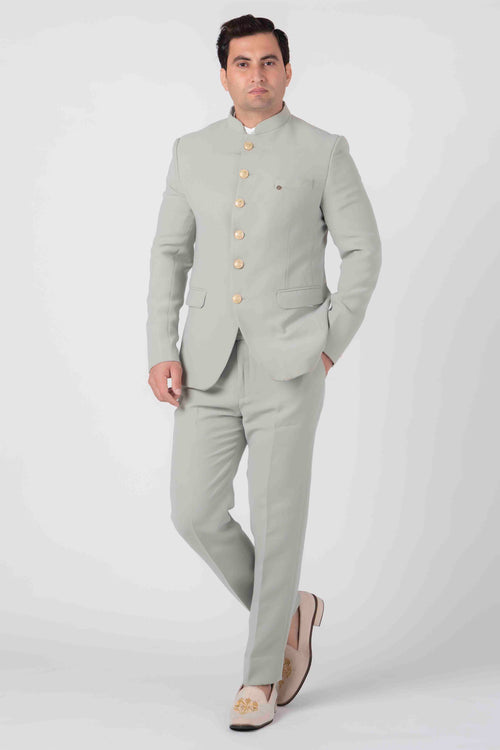 Jodhpuri Green Suit | Bandhgala Blazer | Indian Wedding Suit | Sainly–  SAINLY